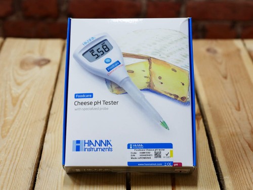 pH tester na syr