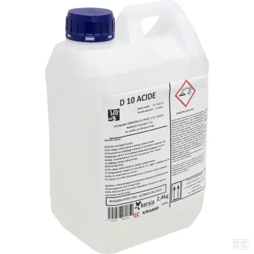D10 ACIDE - Kyslé čistiace a odstraňovacie prostriedky 2,4 kg