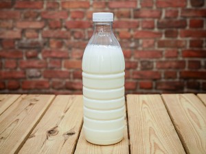 PET fľaša 1 l na mlieko, jogurt, kefír (1000 ml)