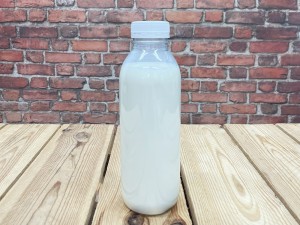 PET fľaša 0,5 l na mlieko, jogurt, kefír, srvátku a pod. (500 ml)