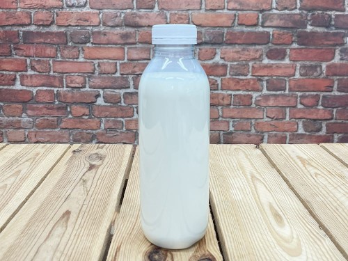 PET fľaša 0,5 l na mlieko, jogurt, kefír, srvátku a pod. (500 ml)