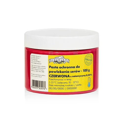 Ochranná pasta - polyacetát - červený s natamycínom 100 g