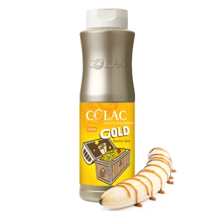 Gold (banán-karamel) - topping (poleva) na zmrzlinu, vafle, múčniky a dezerty