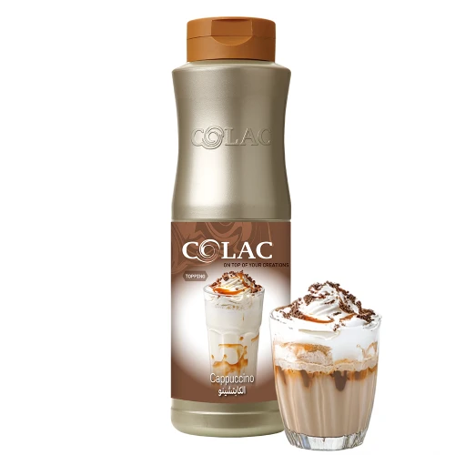 Cappuccino - poleva na zmrzlinu, vafle, koláče a dezerty