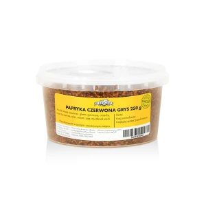 Červená paprika drvina (vedierko 250 g)