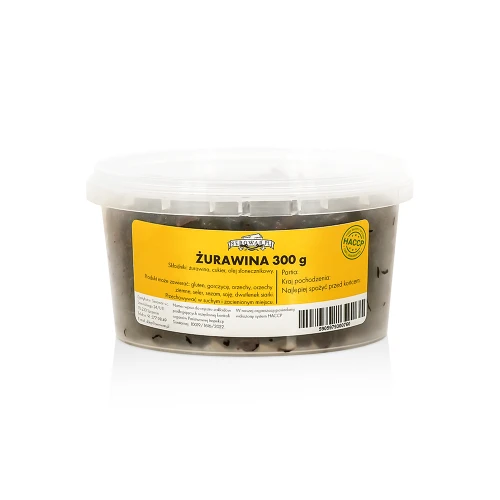 Sušené brusnice (300 g vedierko)