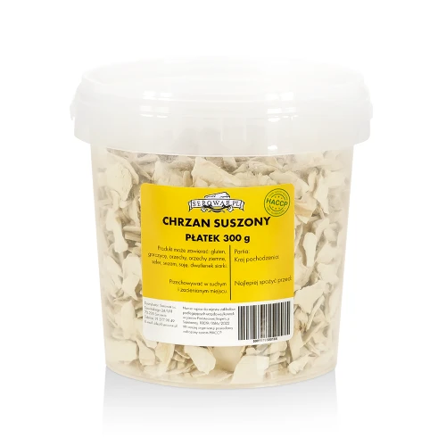 Chrenové vločky (300 g vedierko)