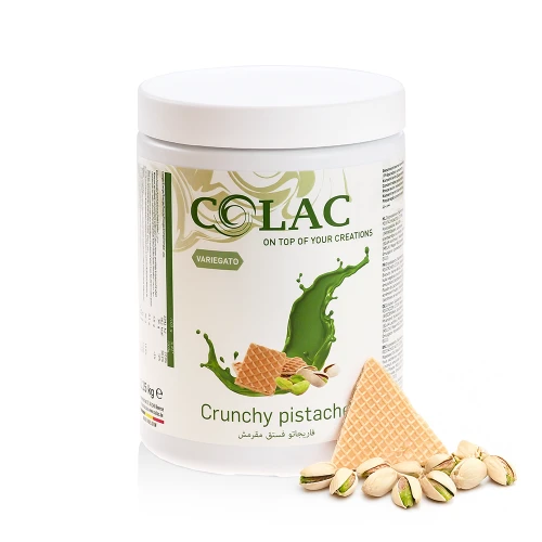 Chrumkavá Crunchy pistácia - Pasta Variegato do zmrzliny a dezertov - 1,15 kg