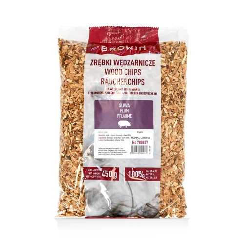 Slivkové štiepky na údenie a grilovanie