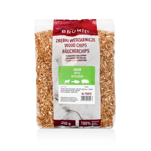 Jabloňové štiepky na údenie a grilovanie