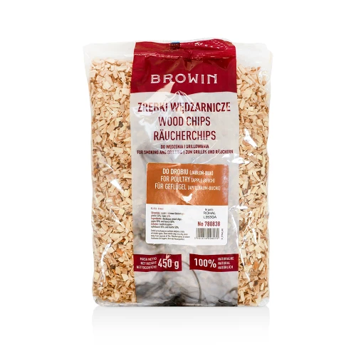 Drevo na údenie/grilovanie hydiny, 50 % jabloň + 50 % buk