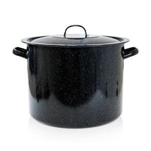 Smaltovaný hrniec 40 L s pokrievkou