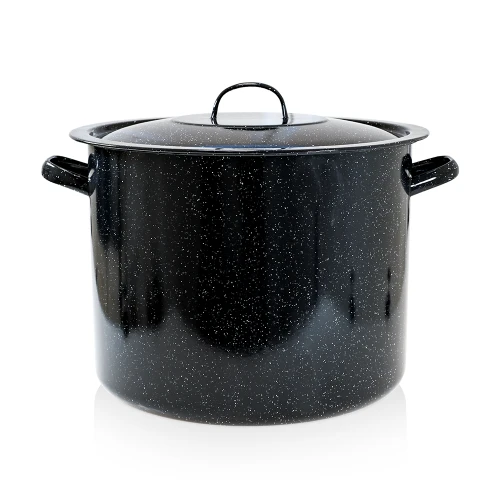 Smaltovaný hrniec 40 L s pokrievkou