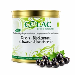 Čierne ríbezle - ovocná príprava BIO, ekologická, 3 kg