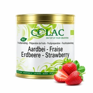 Jahoda - ovocná príprava BIO, ekologická, 3 kg